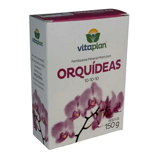 Adubo Fertilizante p/ Orquídeas 150g Vitaplan — Insumos e Adubos | Depósito Roseira