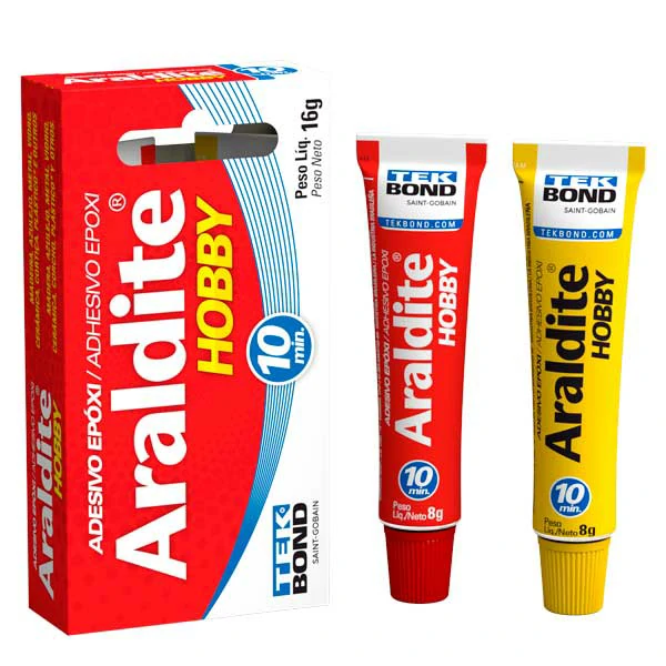 Araldite 16g Tekbond — Colas | Depósito Roseira