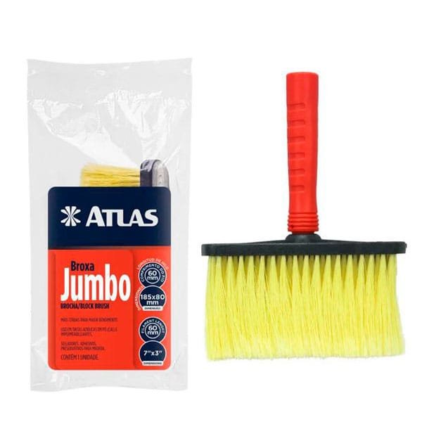 Broxa Jumbo 725/3 Atlas — Acessórios Tintas | Depósito Roseira