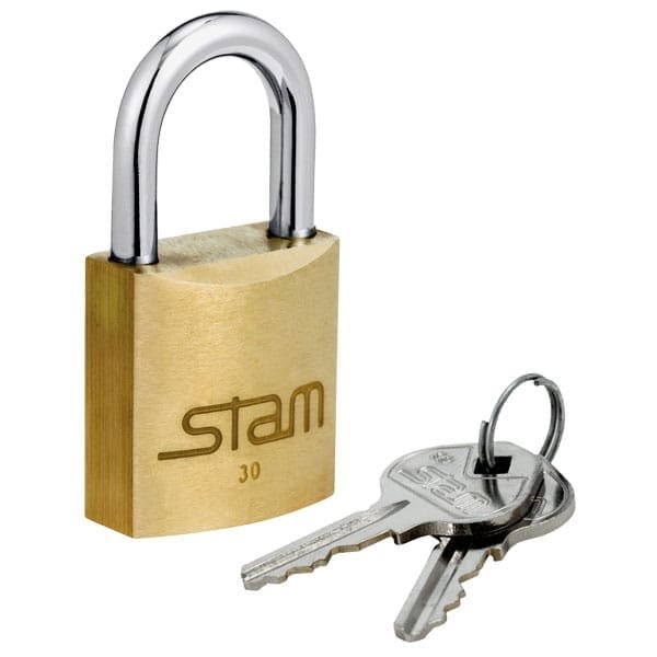 Cadeado Stam 30mm — Cadeados e Correntes | Depósito Roseira