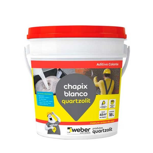 Chapix Quartzolit 18l — Acessórios Tintas | Depósito Roseira