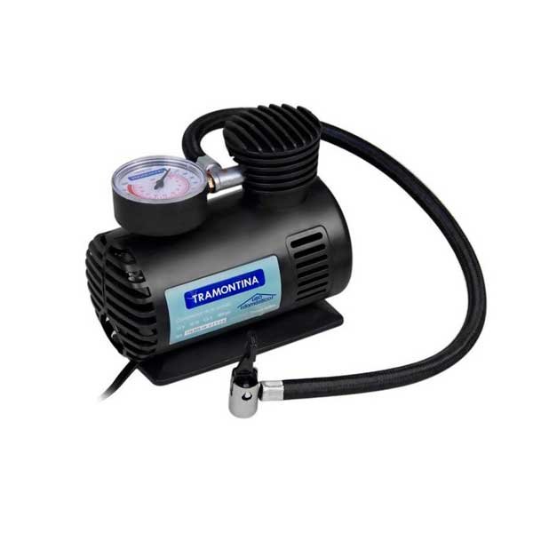 Compressor de Ar Portátil 12v 50w Tramontina — Elétrica | Depósito Roseira
