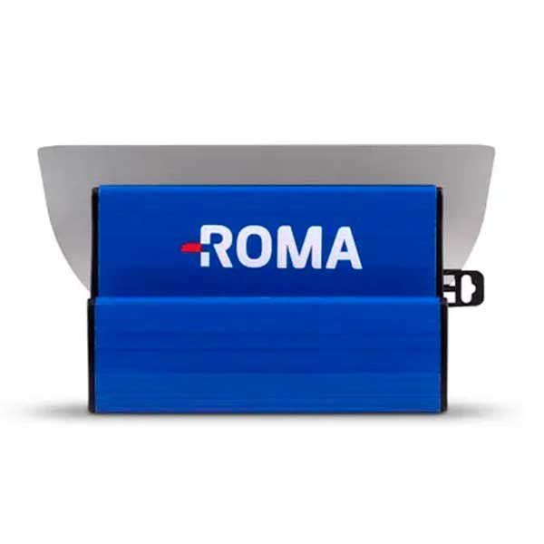 Desempenadeira Aço Inox Pro 2,5cm Roma — Acessórios Tintas | Depósito Roseira