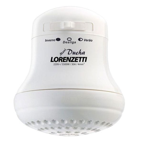 Ducha - Chuveiro Lorenzetti Maxi Ducha Ultra 127V 5500W — Uncategorized | Depósito Roseira