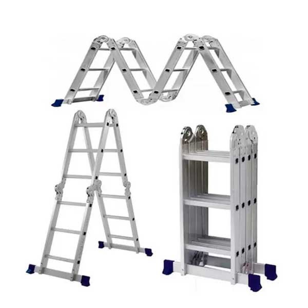 Escada Alumínio Mor Multifuncional 4x3 — Escadas | Depósito Roseira