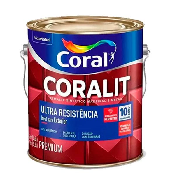 Esmalte Sintético Coral Ultra AB Branco 3,6L — Tintas | Depósito Roseira