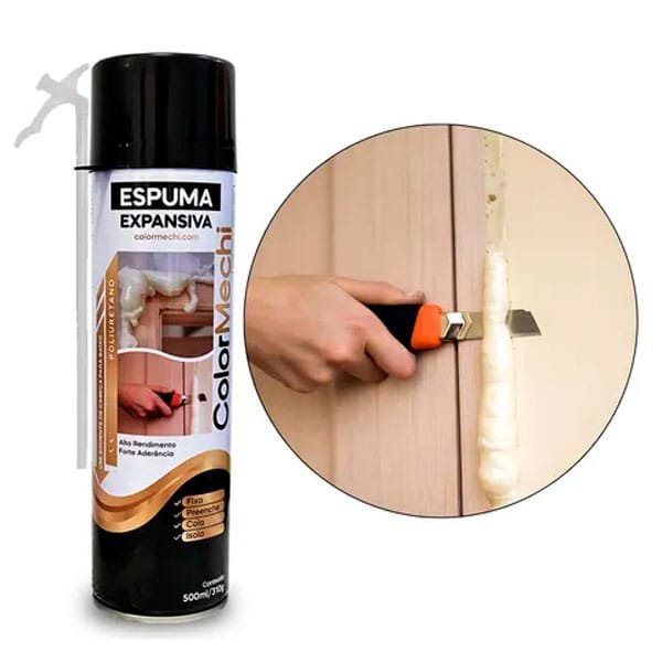 Espuma Expansiva 500ml Colormechi — Acessórios Tintas | Depósito Roseira