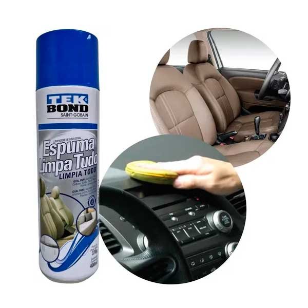 Espuma Limpa Tudo Tekbond 400ml — Acessorios Limpeza | Depósito Roseira