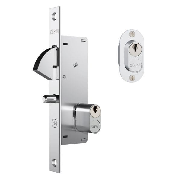 Fechadura Stam Porta de Correr 940 Inox — Uncategorized | Depósito Roseira