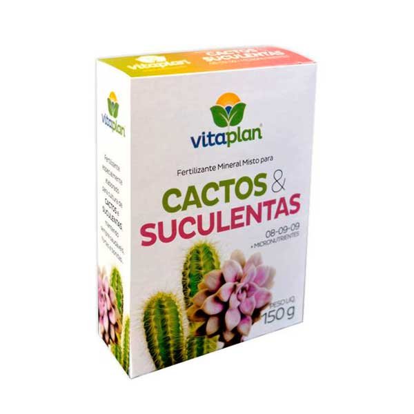 Fertilizante para Cactos e Suculentas 150g — Insumos e Adubos | Depósito Roseira
