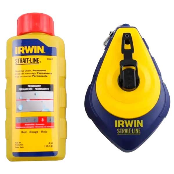 Giz de Linha Vermelho Irwin — Manuais | Depósito Roseira