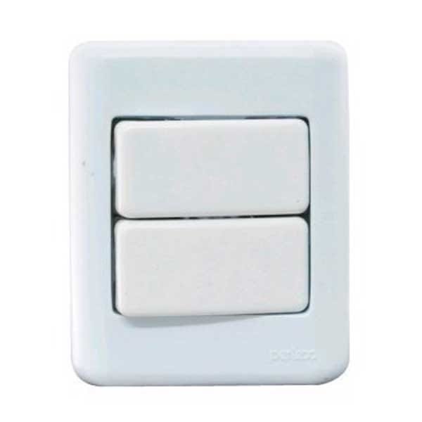 Interruptor Perlex Sistema X BR 2 Tomadas — Uncategorized | Depósito Roseira