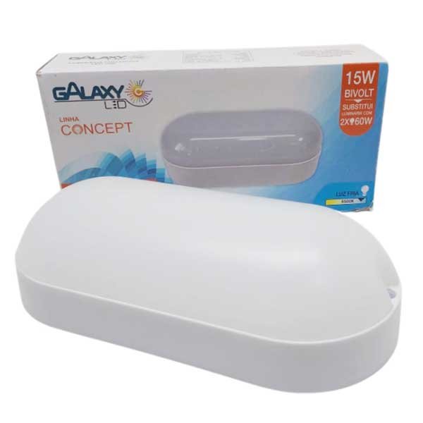 Luminária Led Tartaruga 15w Galaxy — Uncategorized | Depósito Roseira