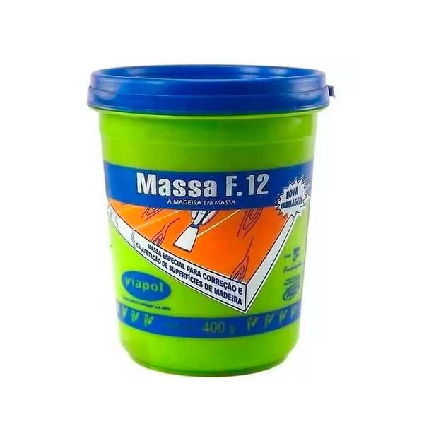 Massa p/ Madeira Calafetar 400gr — Acessórios Tintas | Depósito Roseira