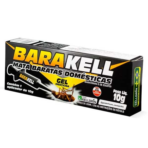 Mata Baratas Domésticas Barakell Gel10g — Acessorios Limpeza | Depósito Roseira
