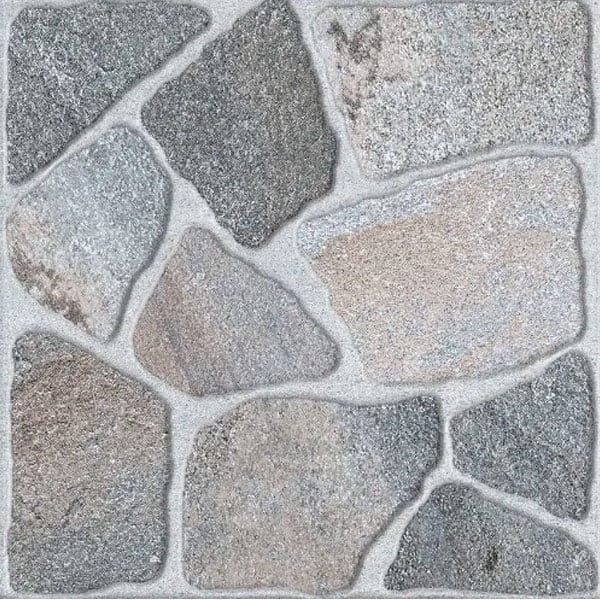 Piso Externo Jaspe Cinza HD 45x45 Formigres — Pisos | Depósito Roseira