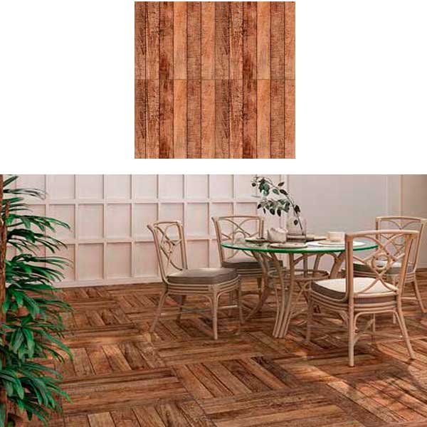 Piso Formigres HD Ecologic Marrom 61x61 — Pisos | Depósito Roseira
