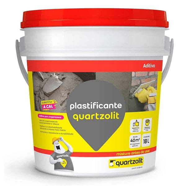 Plastificante Quartzolit 18L — Acessórios Tintas | Depósito Roseira