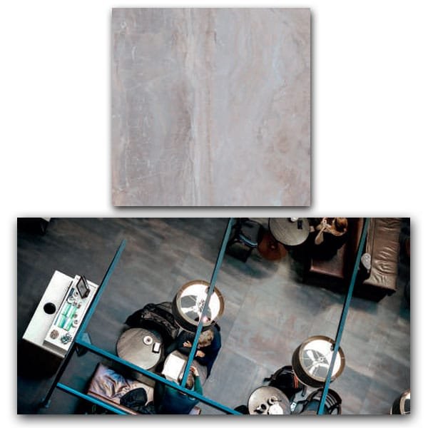 Porcelanato Delta Noxi Marmo Acetinado Retificado 84x84 cx2,80 — Porcelanatos | Depósito Roseira