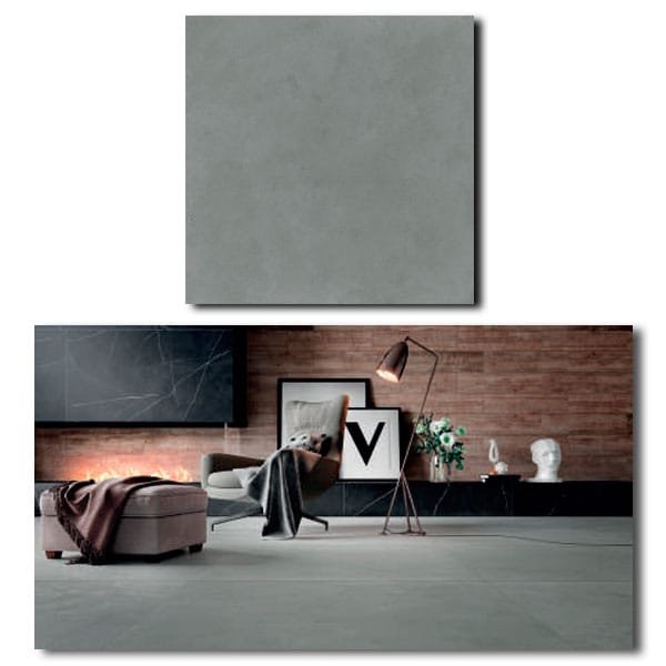 Porcelanato Villagres Monterrey Cement 1,08x1,08 cx2,33 — Porcelanatos | Depósito Roseira