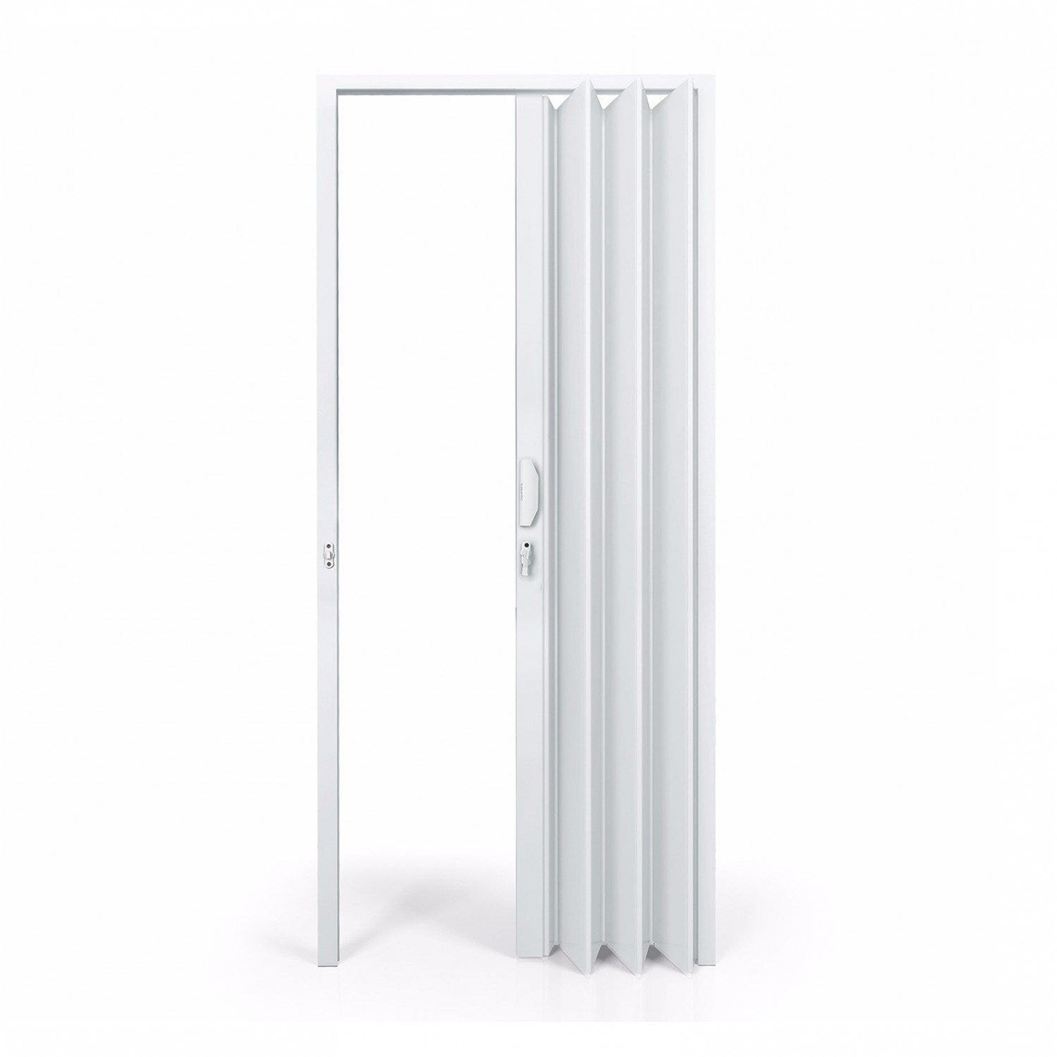 Porta Sanfonada 84cm Branca — Portas | Depósito Roseira