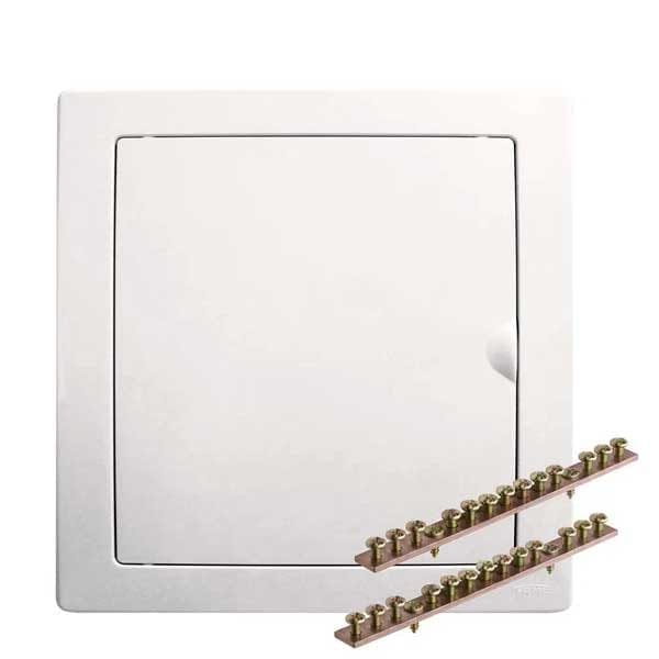 Quadro Distribruição Fame 16/24 Plástico com barramento — Uncategorized | Depósito Roseira