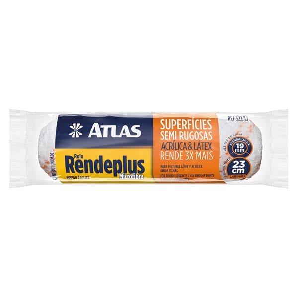 Rolo de Pintura Rendeplus 15cm 327/15 Atlas — Acessórios Tintas | Depósito Roseira