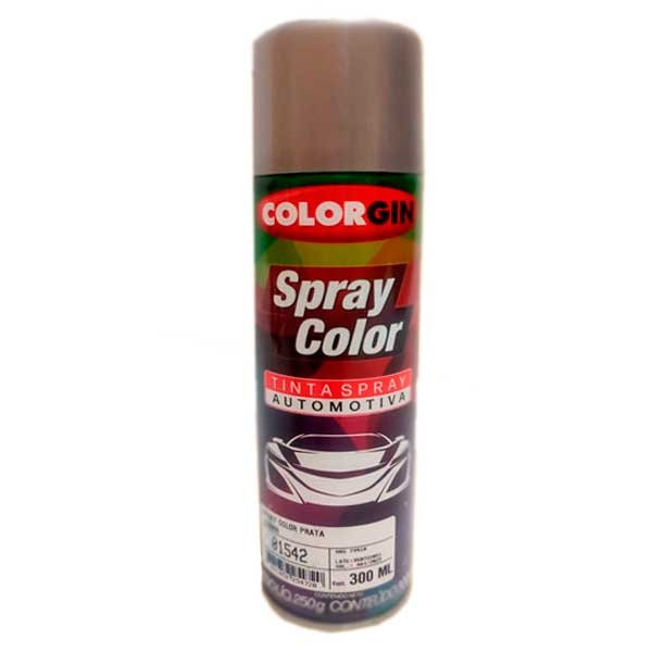 Spray Automotivo Prata Lunar Colorgin — Spray | Depósito Roseira