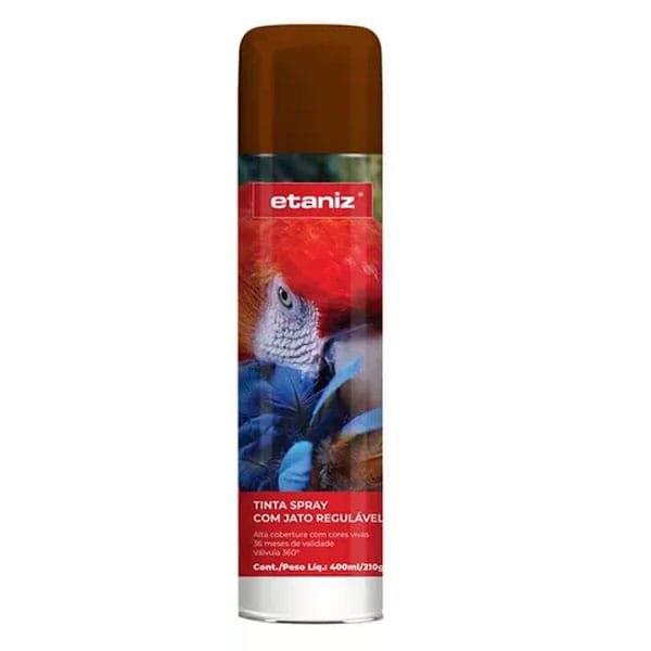 Spray Etaniz Marrom — Spray | Depósito Roseira