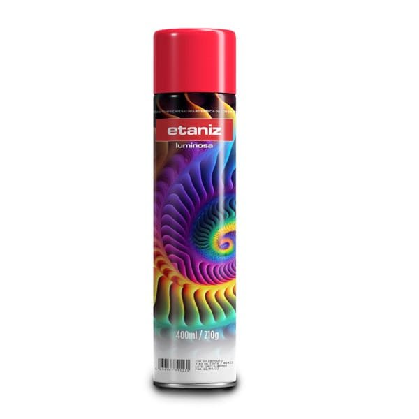 Spray Etaniz Vermelho