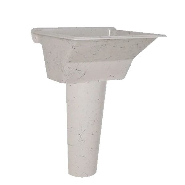 Tanque AJR Gran 60x46 com Coluna Travertino — Uncategorized | Depósito Roseira