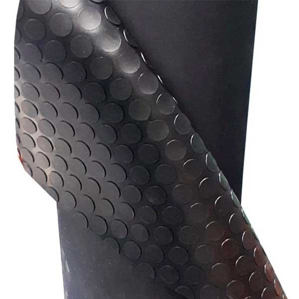 Tapete - Piso Laminado Emborrachado Moeda 1,30m - Preto Kapazi — Itens Decorativos | Depósito Roseira