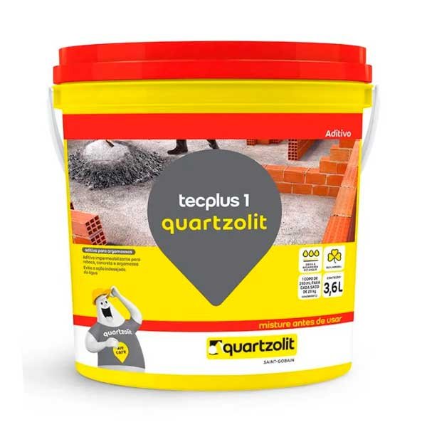 Tecplus 1 Quartzolit 18Lts — Impermeabilizantes | Depósito Roseira