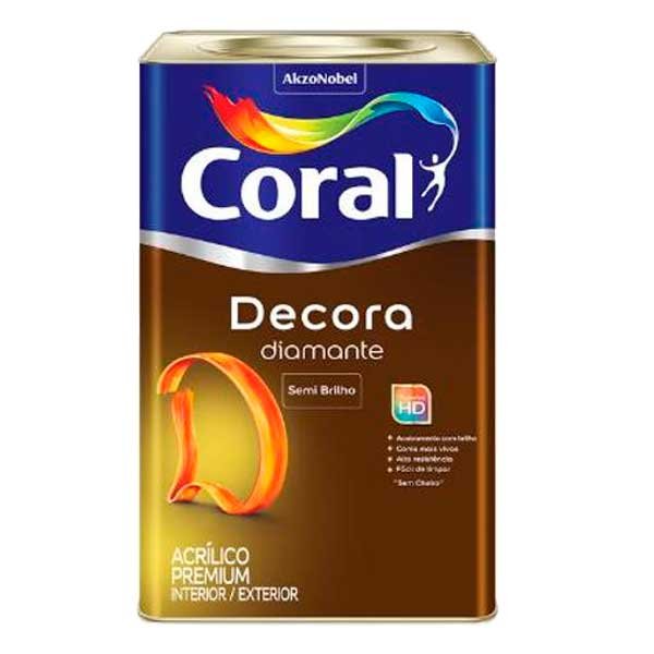 Tinta Coral Acrílica Diamante SB 18l — Tintas | Depósito Roseira