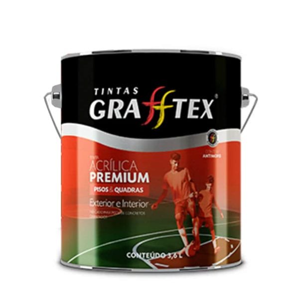 Tinta Piso Grafftex Semibrilho Antiderrapante ( Verificar Cores) 3,6 Litros — Tintas | Depósito Roseira