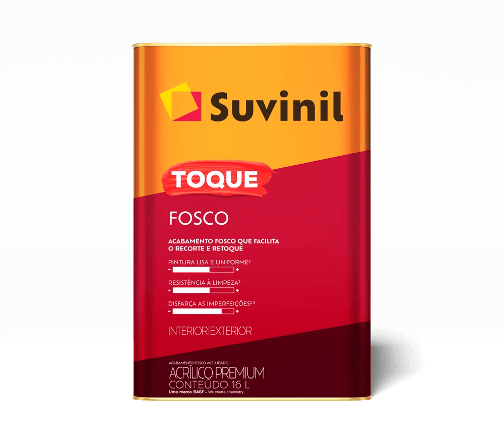 Tinta Suvinil Toque Fosco Branco Neve 18l — Tintas | Depósito Roseira