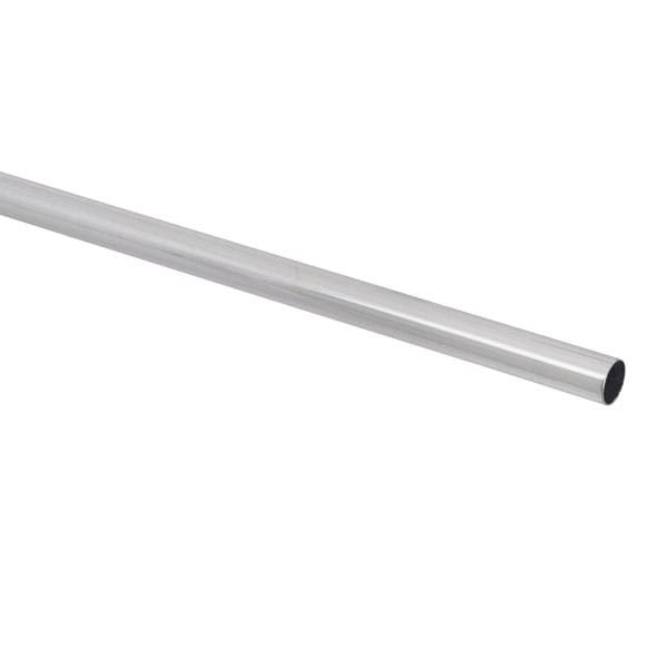 Varão Cortina 28mm 3 metros Cromado — Itens Decorativos | Depósito Roseira