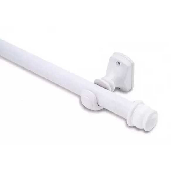 Varão De Cortina Branco 28mm (grosso) 2 Metros — Itens Decorativos | Depósito Roseira