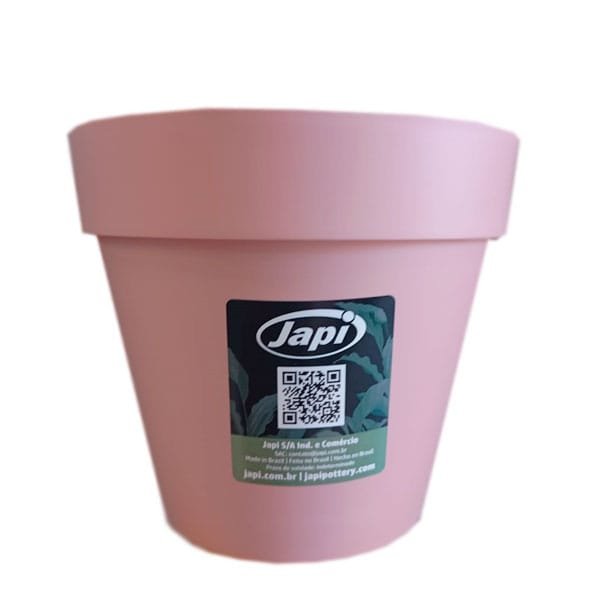 Vaso Japi Aquarela 3.5 Rosa Bebê — Vasos e Floreiras | Depósito Roseira