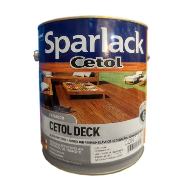 Verniz Sparlack Cetol Deck 3,6L — Verniz | Depósito Roseira